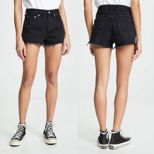 Black Agolde Size 30 Shorts